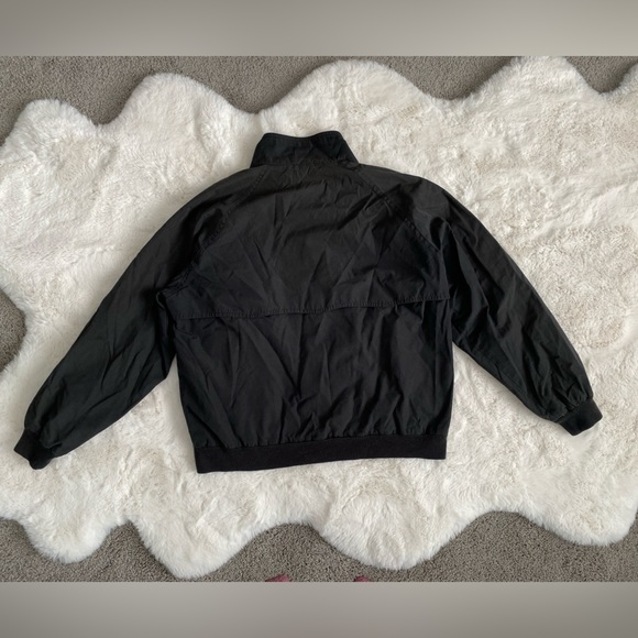 VTG Sears Roebuck and Co. Black Bomber Jacket Mens XL - Picture 2 of 8